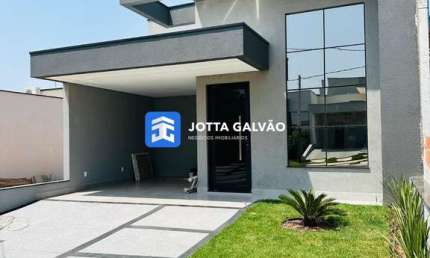 Casa em condomínio fechado com 2 quartos à venda na José Bitto, 650, Loteamento Park Gran Reserve, Indaiatuba, 133 m2 por R$ 1.150.000