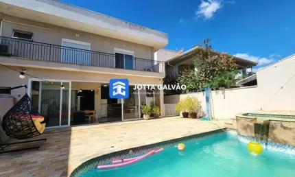 Casa em condomínio fechado com 3 quartos à venda na rua dos manacás, 100, betel, paulínia, 271 m2 por r$ 1.600.000