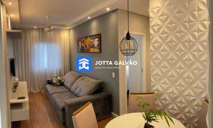 Apartamento com 2 quartos à venda na Rua Ariovaldo Luís Mazon, 81, Chácara Santa Antonieta (Nova Veneza), Sumaré, 53 m2 por R$ 235.000