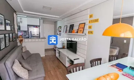 Apartamento com 2 quartos à venda na rua professora maria pilar bórgia, 215, vila carminha, campinas, 47 m2 por r$ 266.000