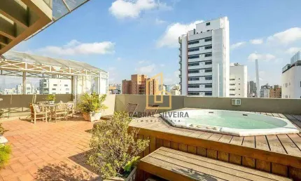 Cobertura com 3 dormitórios à venda, 289 m² por R$ 3.500.000,00 - Moema - São Paulo/SP