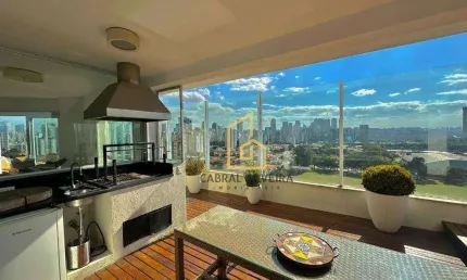Cobertura com 4 dormitórios à venda, 420 m² por r$ 8.724.000,00 - brooklin - são paulo/sp
