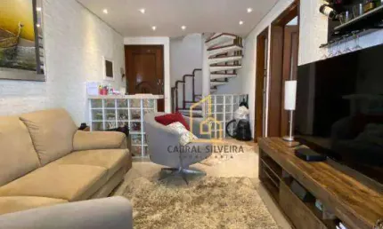 Cobertura com 3 dormitórios à venda, 120 m² por R$ 1.380.000,00 - Moema - São Paulo/SP