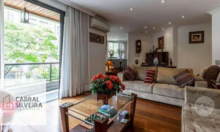 Apartamento com 4 dormitórios à venda, 190 m² por r$ 2.045.000,00 - moema - são paulo/sp