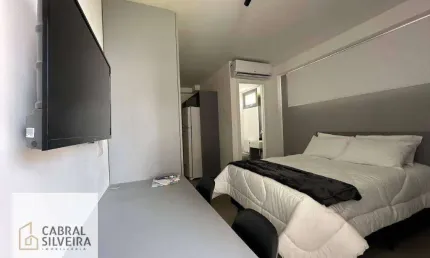 Apartamento com 1 dormitório à venda, 27 m² por R$ 499.000,00 - Moema - São Paulo/SP