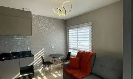 Apartamento maravilhoso com 1 suíte à venda, 36 m² por R$ 650.000 - Moema - São Paulo/SP
