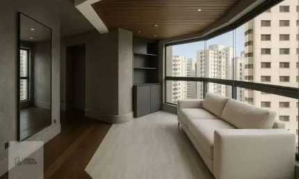 Apartamento com 3 suítes à venda, 190 m²  - Moema - São Paulo/SP