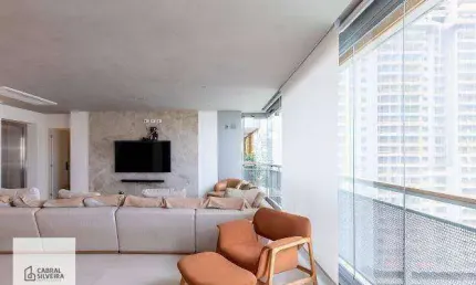 Apartamento com 3 dormitórios à venda, 167 m² por r$ 3.850.000 - brooklin - são paulo/sp