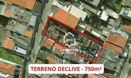 Terreno à venda, 735 m² por R$ 850.000,00 - Água Fria - São Paulo/SP