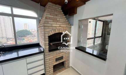 Cobertura com 3 dormitórios para alugar, 139 m² por R$ 7.500,10/mês - Santana - São Paulo/SP