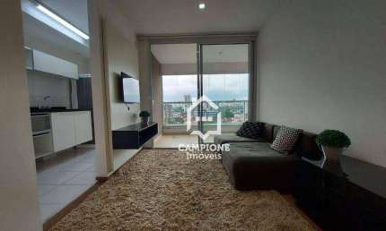 Apartamento com 1 dormitório, 45 m² - venda por R$ 980.000,00 ou aluguel por R$ 5.450,00/mês - Brooklin Paulista - São Paulo/SP