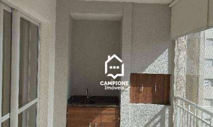 Apartamento com 4 dormitórios para alugar, 100 m² por R$ 6.711,07/mês - Barra Funda - São Paulo/SP