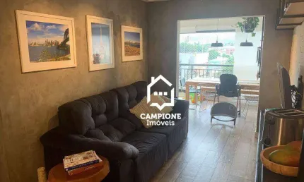 Apartamento com 3 dormitórios à venda, 91 m² por R$ 1.150.000 - Vila Anastácio - São Paulo/SP