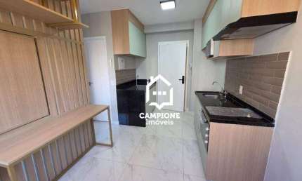 Apartamento com 1 dormitório para alugar, 24 m² por R$ 2.900/mês - Pompéia - São Paulo/SP