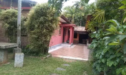 Casa em Condomínio para Venda em Ribeirão Pires, Represa, 1 dormitório, 1 banheiro, 6 vagas