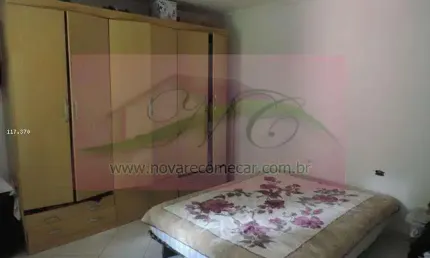 Casa para Venda em Mauá, Vila Magini, 1 dormitório, 1 banheiro, 1 vaga