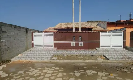 Casa para Venda em Itanhaém, Bopiranga, 2 dormitórios, 1 banheiro, 1 vaga
