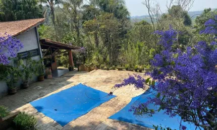 Chácara para Venda em Suzano, Estância Angelina, 2 dormitórios, 4 banheiros, 2 vagas