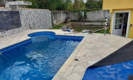 Chácara para Venda em Suzano, Palmeiras de São Paulo, 3 dormitórios, 1 suíte, 4 banheiros, 3 vagas
