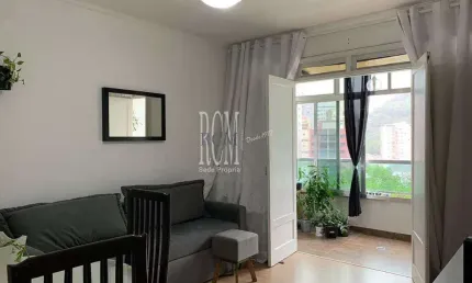 Apartamento com 1 dorm, itararé, são vicente - r$ 320 mil, cod: 94127