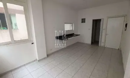 Sala Living com 1 dorm, Centro, São Vicente - R$ 165 mil, Cod: 94094