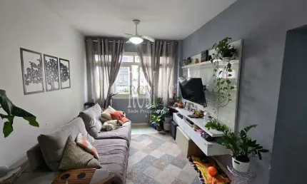 Apartamento com 2 quartos, Itararé, São Vicente - R$ 355 mil, Cod: 94396