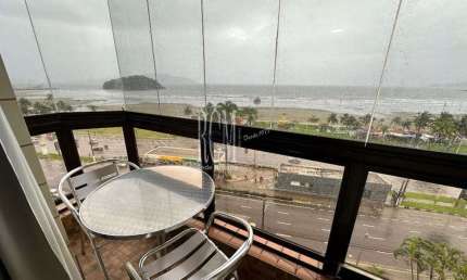 Flat com 1 quarto, Itararé, São Vicente - R$ 270 mil, Cod: 94523
