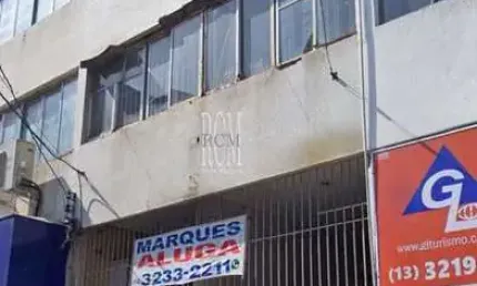 Casa comercial para alugar na Rua Riachuelo, 103, Centro, Santos