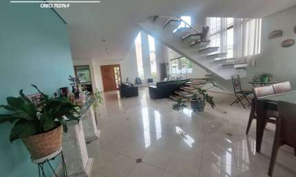 Linda Casa no Parque dos Príncipes ? 4 Suítes, 5 Vagas e Piscina FL23