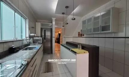 JD. BONFIGLIOLI SOBRADO COM 3 DORMS; 1 SUÍTE, 4 VAGAS DE GARAGEM. FL23