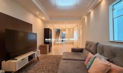 JD. BONFIGLIOLI CASA COM 3 DORMS; 1 SUÍTE, 4 VAGAS DE GARAGEM. FL23