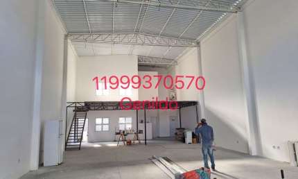 GALPAO 250M2 DO LADO DO METRO VILA SONIA COM O PE DIRETO ALTO COM MESANINO FL55
