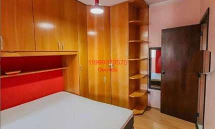 SOBRADO MOBILIADO COM 2 QUARTOS 2 VAGAS SALA COZINHA FACIL ACESSO AO METRO FL55