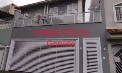 SOBRADO 3 QUARTOS 1 SUITE 4 VAGAS COBERTAS QUINTAL LAREIRA TERRAÇO CHURRASQUEIRA PRÓXIMO METRO FL55