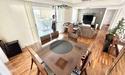Perto de tudo: Apartamento 117m² Varanda gourmet, 4 banheiros, Vila São Francisco (FL43)
