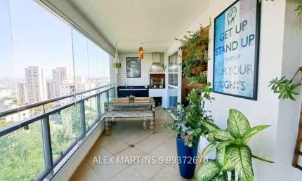 APARTAMENTO 3 SUÍTES - 2 VAGAS - SHOPPING JD SUL E MORUMBI TOUER
