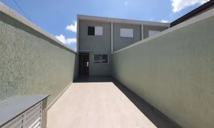 Sobrado novo à venda no butantã, 3 quartos (1 suíte), 2 vagas, quintal - ref.: fl19