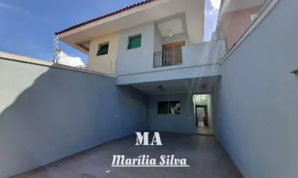SOBRADO NO JD BONFIGLIOLI  3 SUITES - 4 VAGAS - CHURRASQUEIRA - FL47