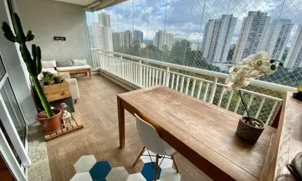 Apartamento 125m2 condomínio andorinha.varanda goumert,2 vagas. fl13