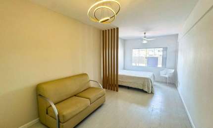 Apartamento Studio próximo à Avenida Central ótimo para Airbnb