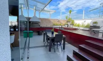 Cobertura 180m2 no Vila São Francisco,3 Quartos,1 suíte,2 vagas. FL13