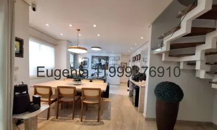 Apartamento cobertura: 195 metros, 3 dormitórios, 2 suites, 3 vagas