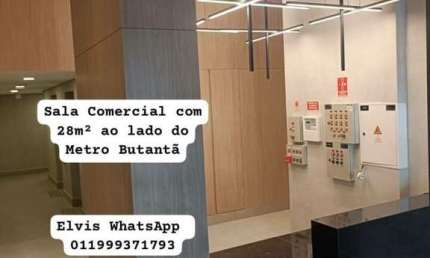 Sala comercial com 1 sala para alugar na Rua Sapetuba, 430, Butantã, São Paulo