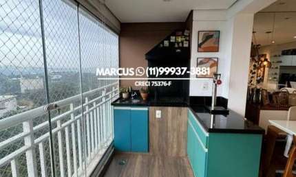 Apto Alto Padrão c/ Terraço Gourmet/105m² | 3 Quartos, 1 Suíte | Lazer Completo. FL23
