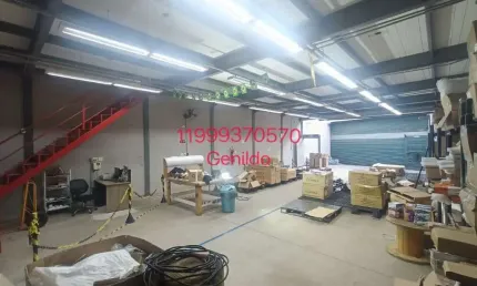 GALPÃO COM 400M2  PORTÃO ELETRÔNICO DO LADO DA RODOVIA RAPOSO TAVARES FL55