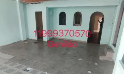 Casa térrea com 2 quartos, 2 vagas, salão comercial fl55