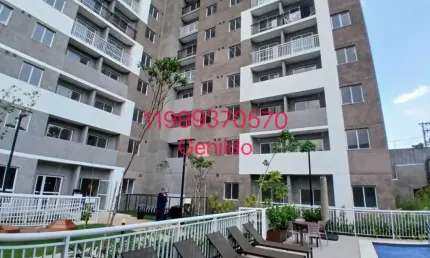 Apartamento mobiliado com 1 quarto, sala e cozinha integrados com sacada, próximo lado da usp,  fl55