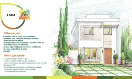 Casa com 3 dormitórios à venda, 90 m² por R$ 425.300,00 - Piracangaguá - Taubaté/SP