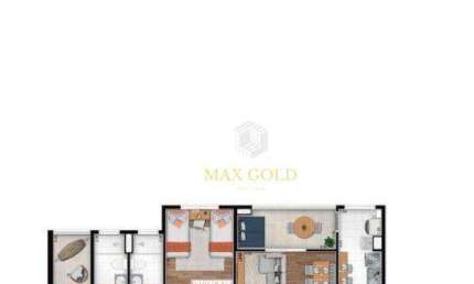 Apartamento com 2 dormitórios à venda, 69 m² por R$ 498.520,00 - Barranco - Taubaté/SP