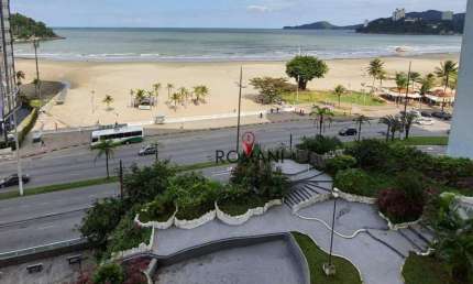 Apartamento com 1 dormitório à venda, 60 m² por R$ 360.000,00 - José Menino - Santos/SP